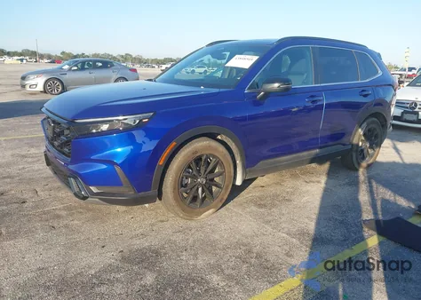 2025 Honda Cr-V Hybrid Sport z USA, uszkodzony, nr VIN 7FARS5H55SE029565